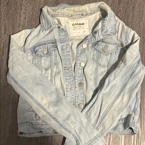 Garage Light Blue Denim Jacket large